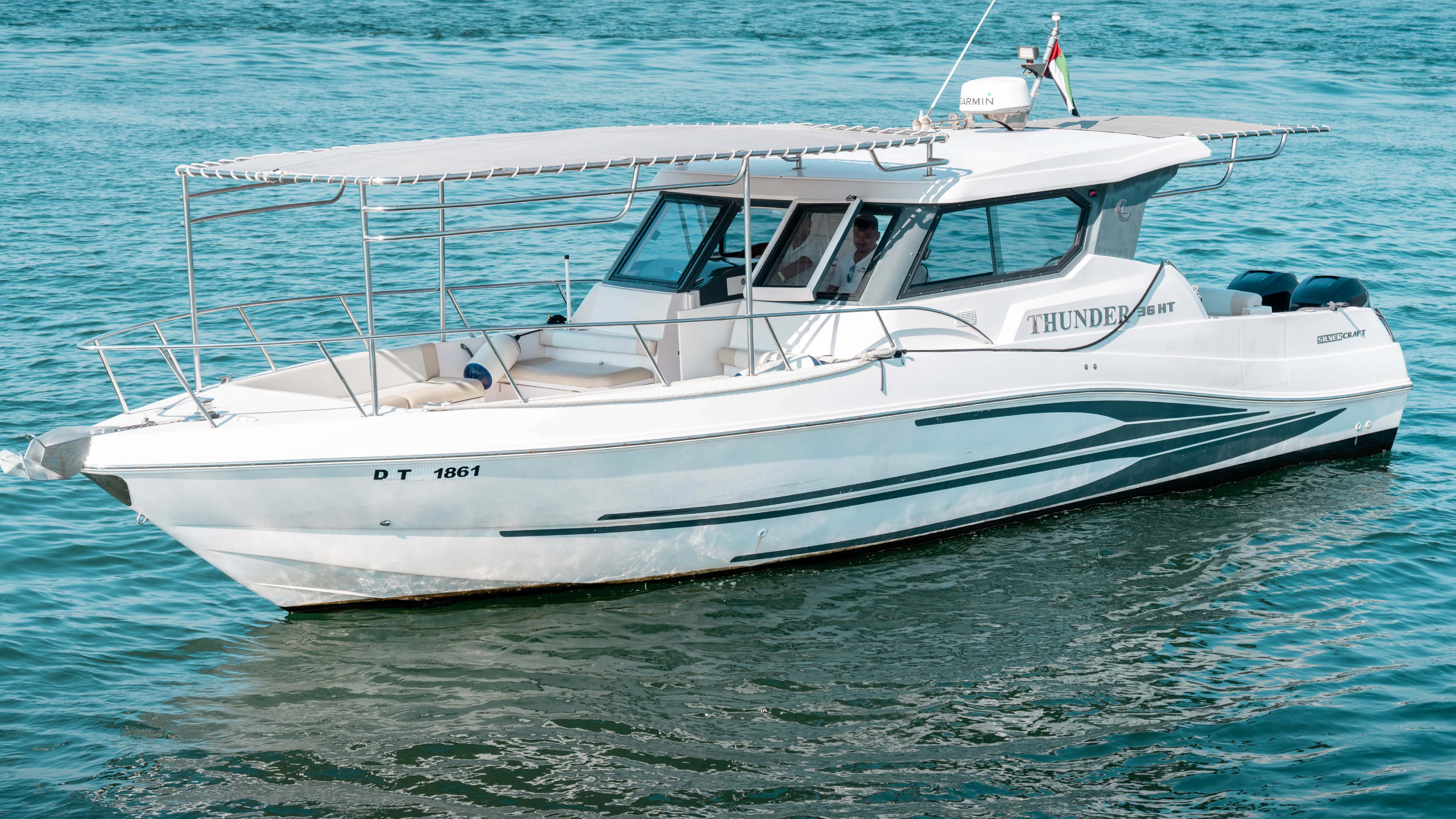 Luxury 36ft Yacht Rental Dubai Marina