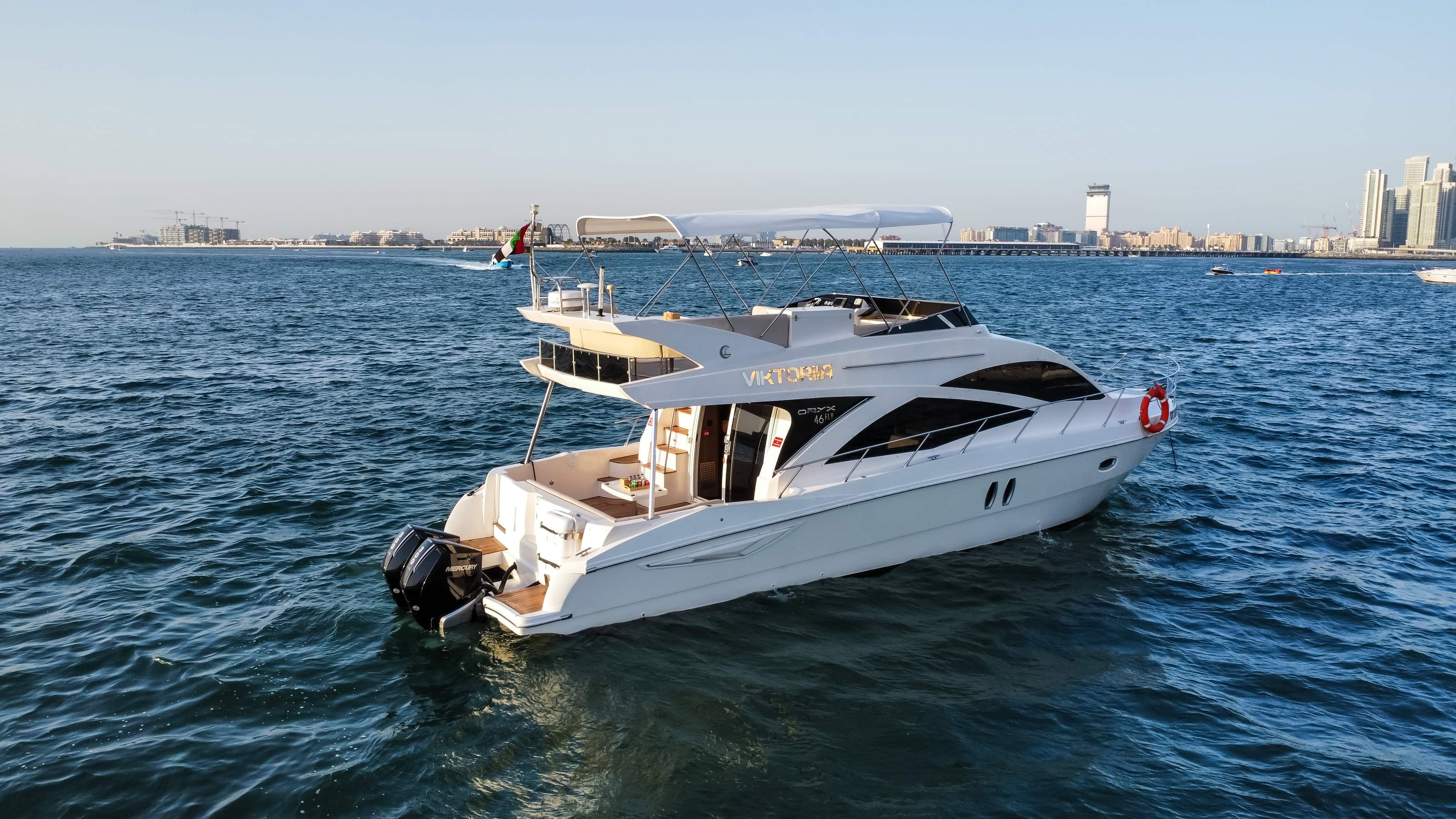 Luxury 46ft Yacht Rental Dubai Marina