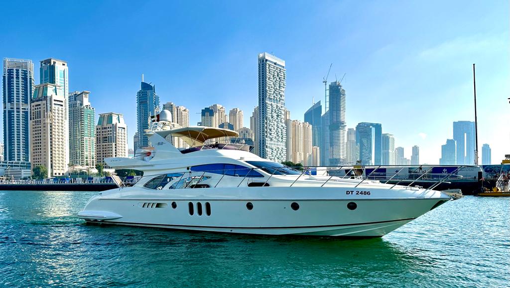 Luxury 65ft Yacht Rental Dubai Marina